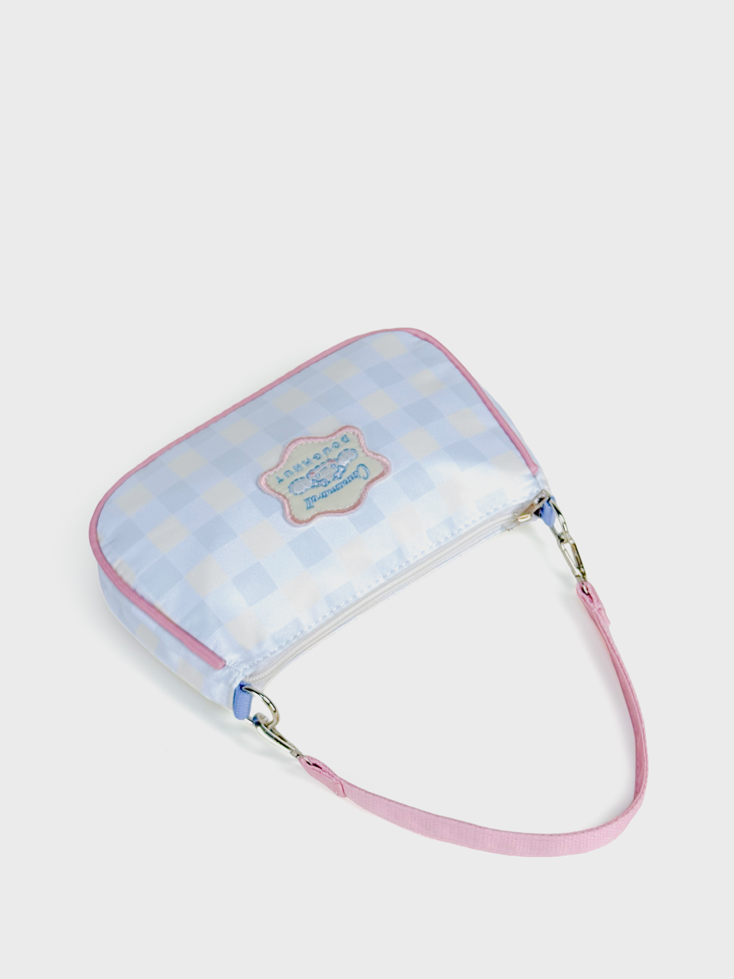 Women'S Young Bags - ファッショナブルなレディース用アンダーアームチェック柄バッグ 多用途シングルショルダー クロスボディバッグ スタイリッシュでトレンディな小型スクエアバッグ 若い女性向け