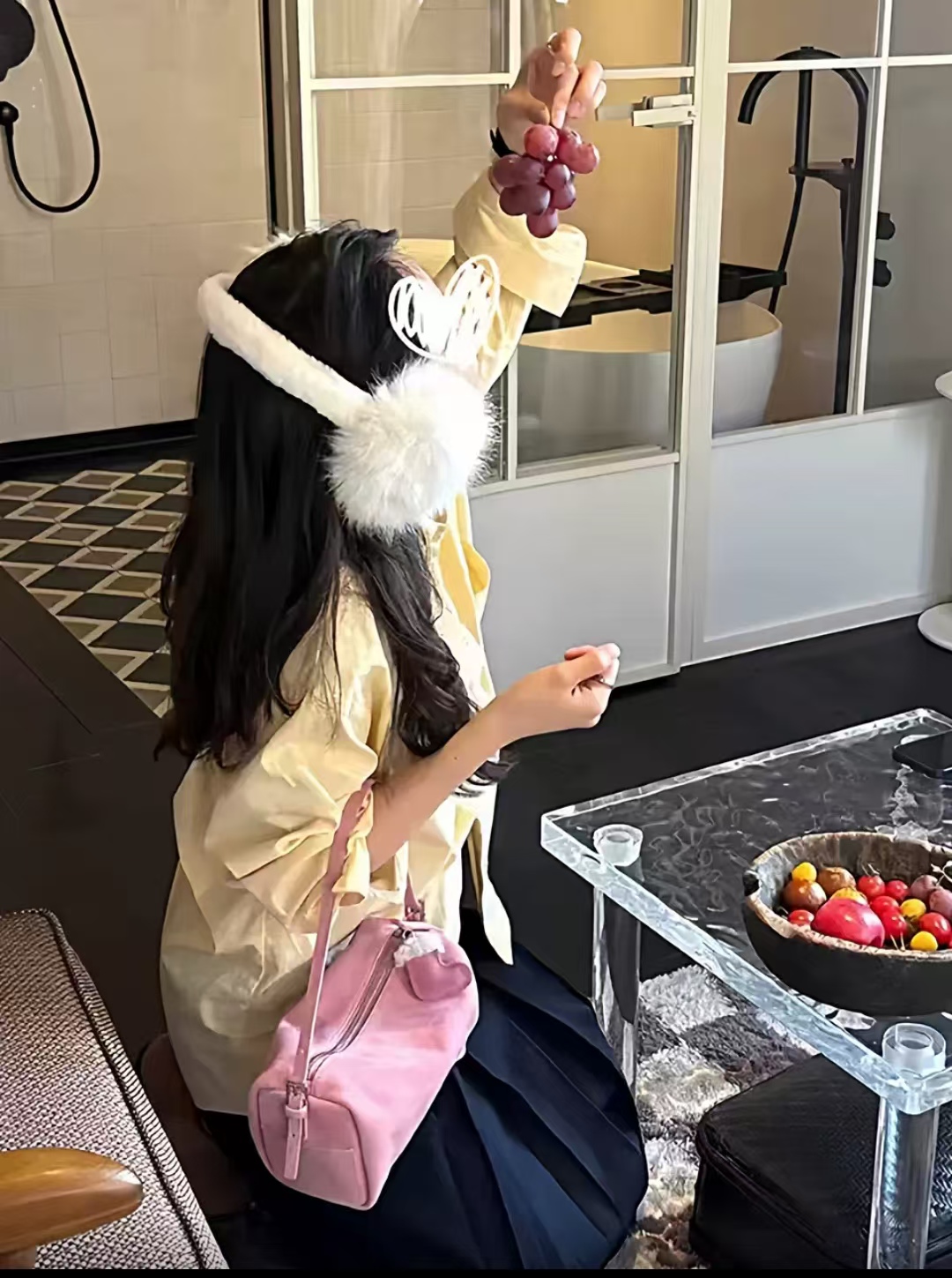 Women'S Young Bags - レトロな芸術的スタイルのフロスト加工ブーティートースティバッグ、通勤用キャンティーンチューブバッグ、トートバッグ（若い女性と男性向け）