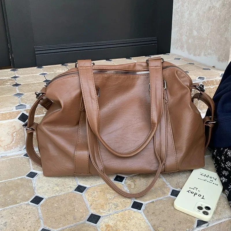 ファッション性の高いレディースハンドバッグ。大容量で、旅行や - Women Hand Bags For Office のレビューと価格