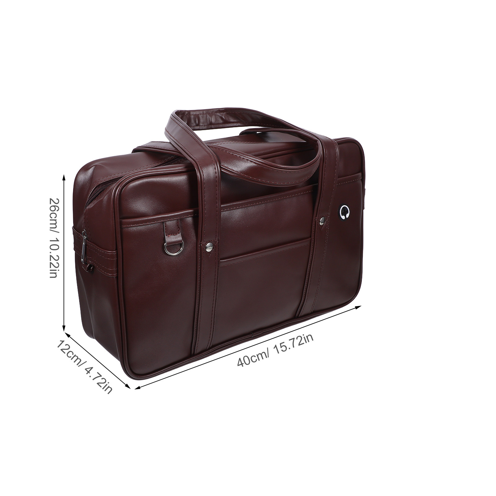 大容量で防水性のあるPU製ノートパソコンバッグ。ビジネスや旅 - Women Hand Bags For Office のレビューと価格