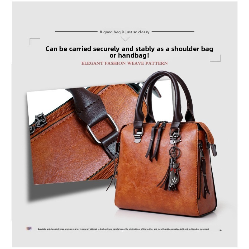 4個セット 無地バッグセット 猫タッセルペンダント付き 大容 - Women'S Bags Handbags のレビューと価格